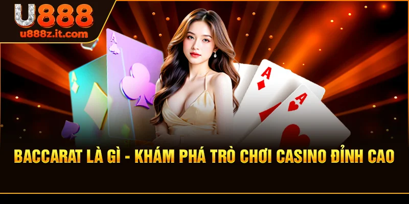 Baccarat là gì - Khám Phá Trò Chơi Casino Đỉnh Cao