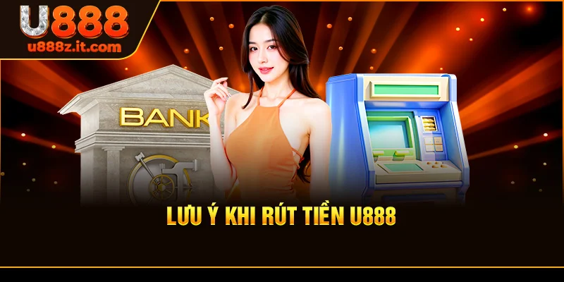 Lưu Ý Khi Rút tiền U888
