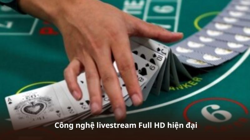 Công nghệ livestream Full HD hiện đại